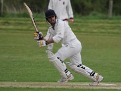 Aman batting